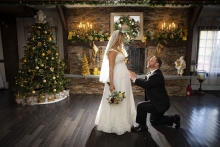 Real Weddings - Jennifer and Brian - Milleridge Inn