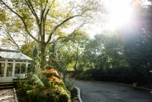 Westbury Manor in Autumn