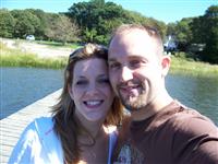 Christine Mangels and Darren Samson