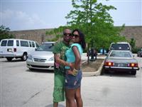 Angela Sims and Chad Redd