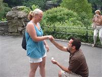 Patricia Goldstein and Peter Finley