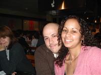 Stacy Allen and Damien Diaz