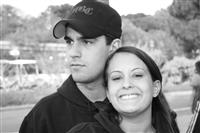 Sarah Petronzi and Thomas Pasqueralle