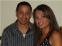 Tinyamarie Lopez and Efrain Leandry