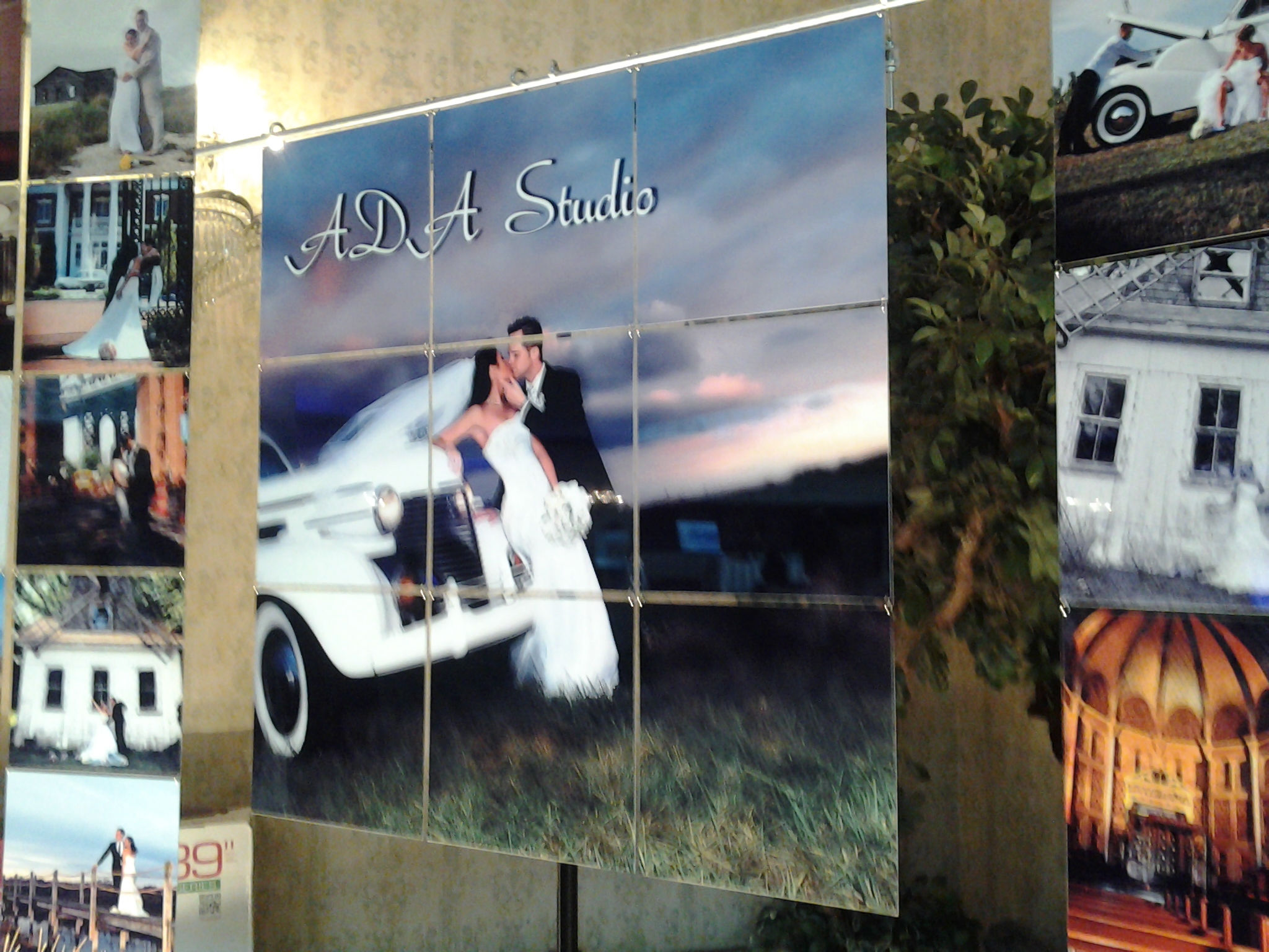 Wedding picture Metal Murals, a gorgeous new way to display your photos