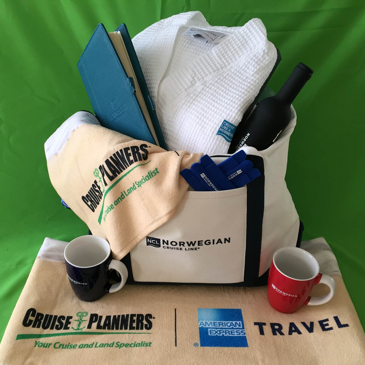 Win this fabulous travel gift bag from Cruise Planners at the Bridal Extravaganza!