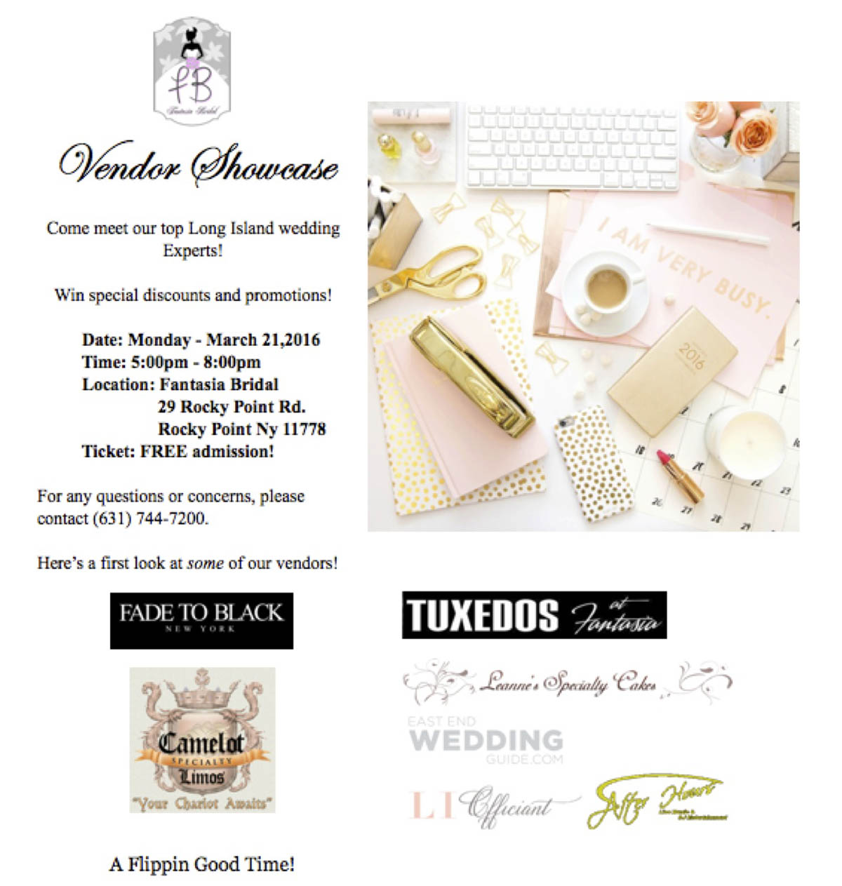 Meet the Vendor Night at Fantasia Bridal